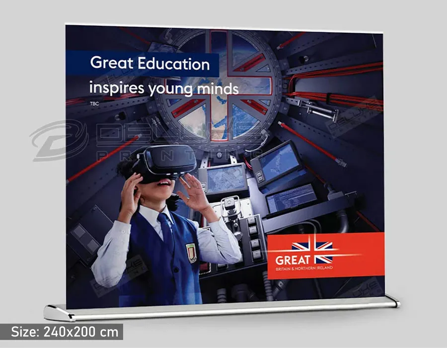 Rollup Banner 240x200 Dubai